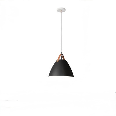 Lampa Wisząca Lim Metal i Skóra