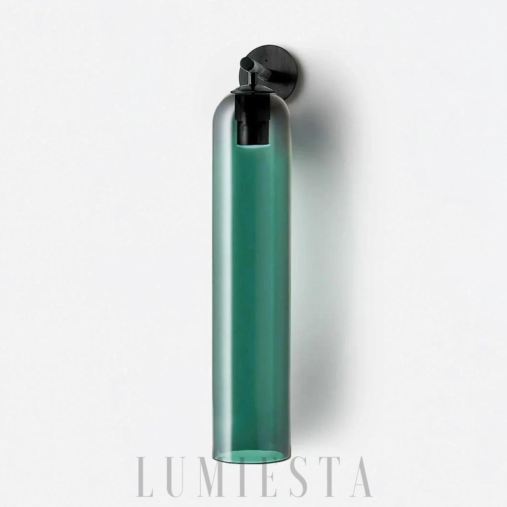 Lampa ścienna w stylu nowoczesnym wysoka 40 cm dekoracja wnętrz