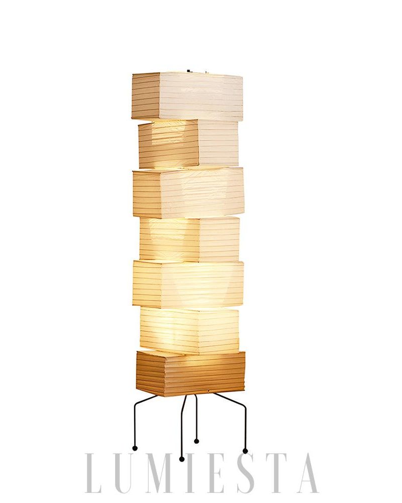 Lampa podłogowa Akari UF4-L10 stylowy detal do wnętrza