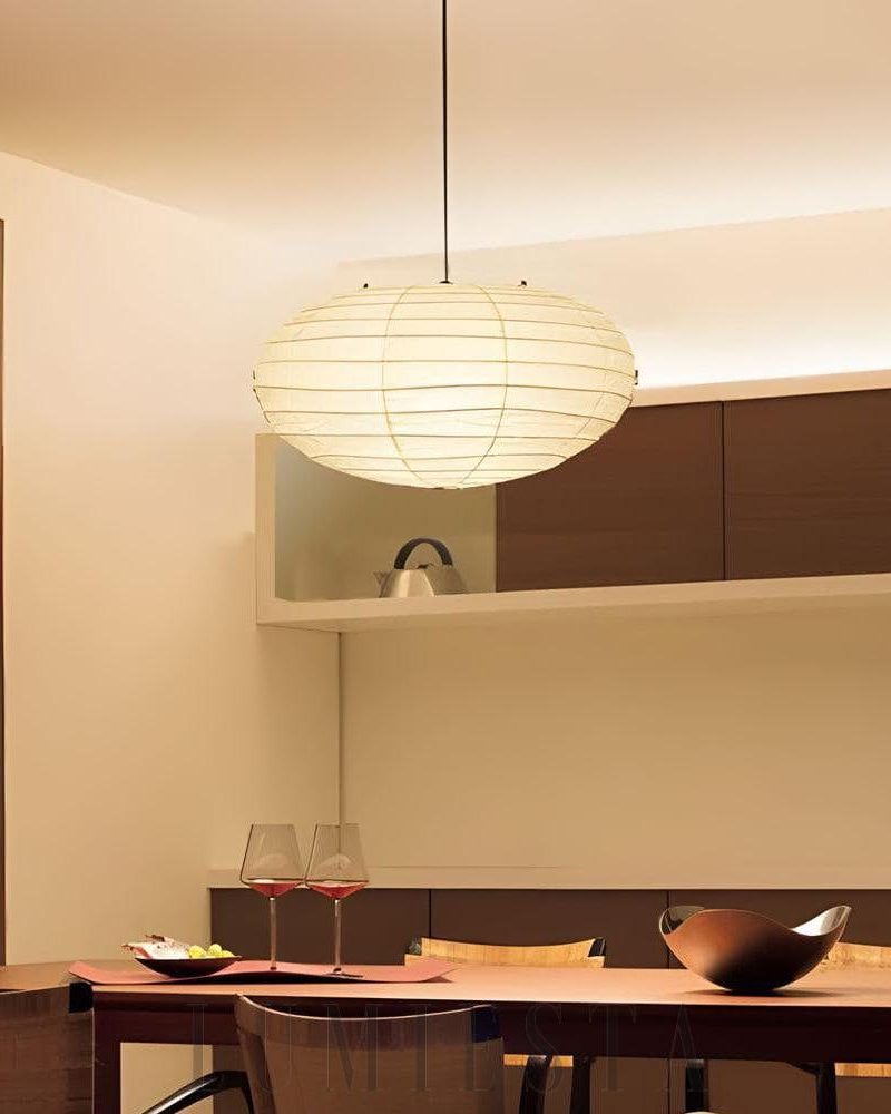 Lampa wisząca Akari EN w stylu japońskim rozmiar 50 70 95 cm