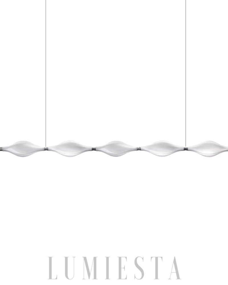 Lampa wisząca Italian Table Bar w kolorze czarnej perły