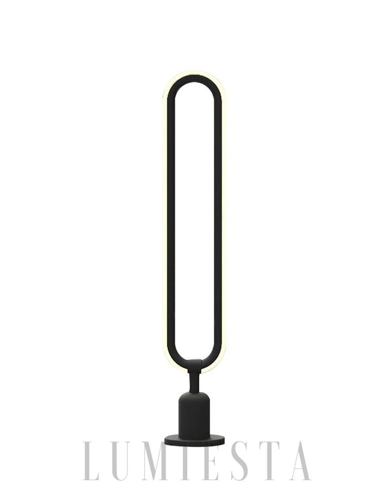 Lampa ogrodowa Camden w kształcie owalu z ciepłym światłem