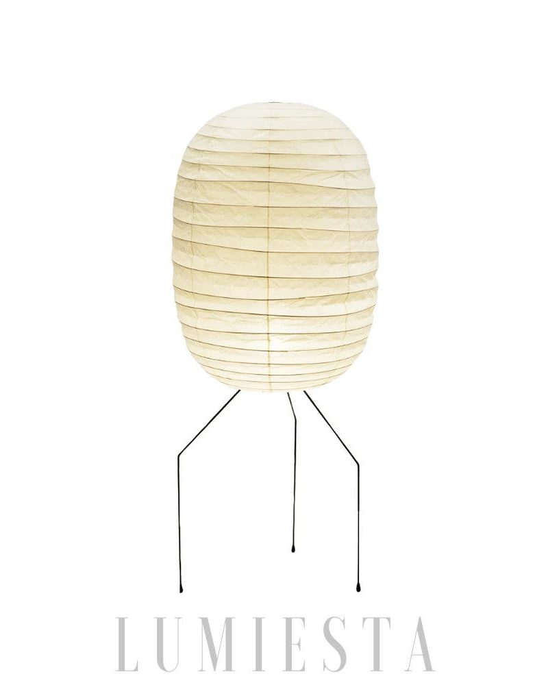 Lampa podłogowa Akari UF3-DL w białym kolorze 50cm x 140cm
