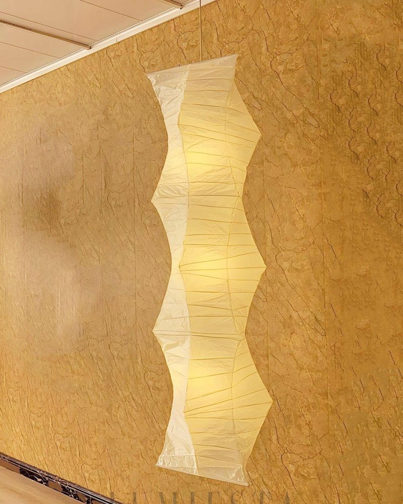 Lampa wisząca Akari 33N w kształcie eleganckiego spirala