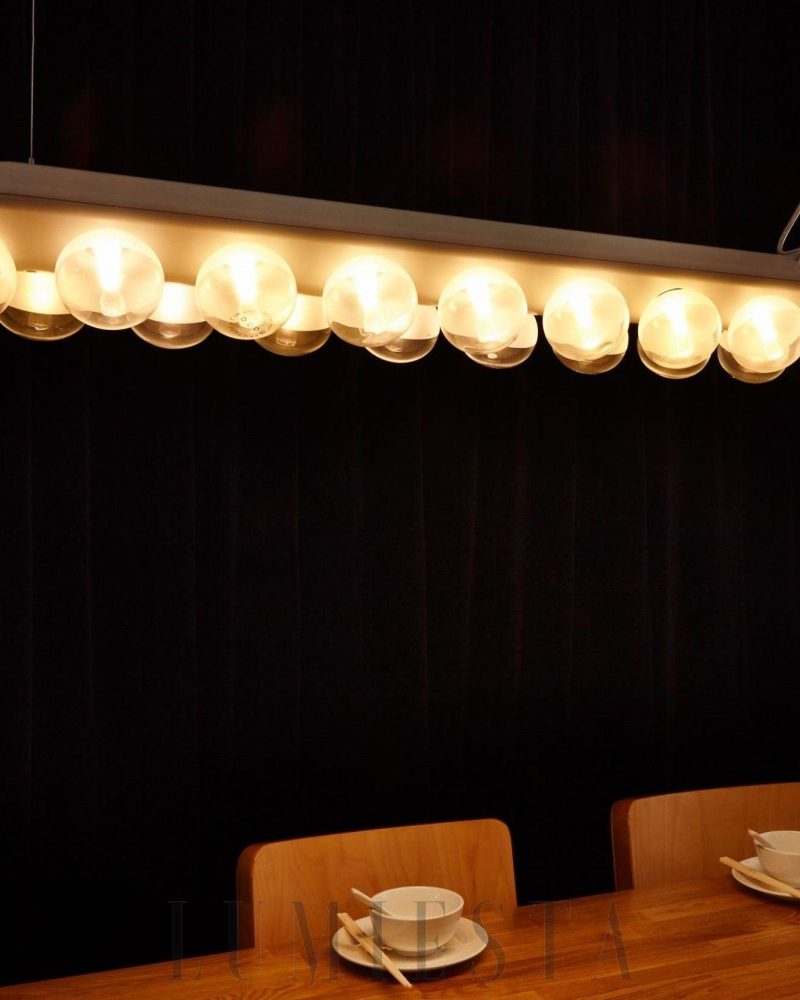Lampa wisząca Prop Double w stylu nowoczesnym biała