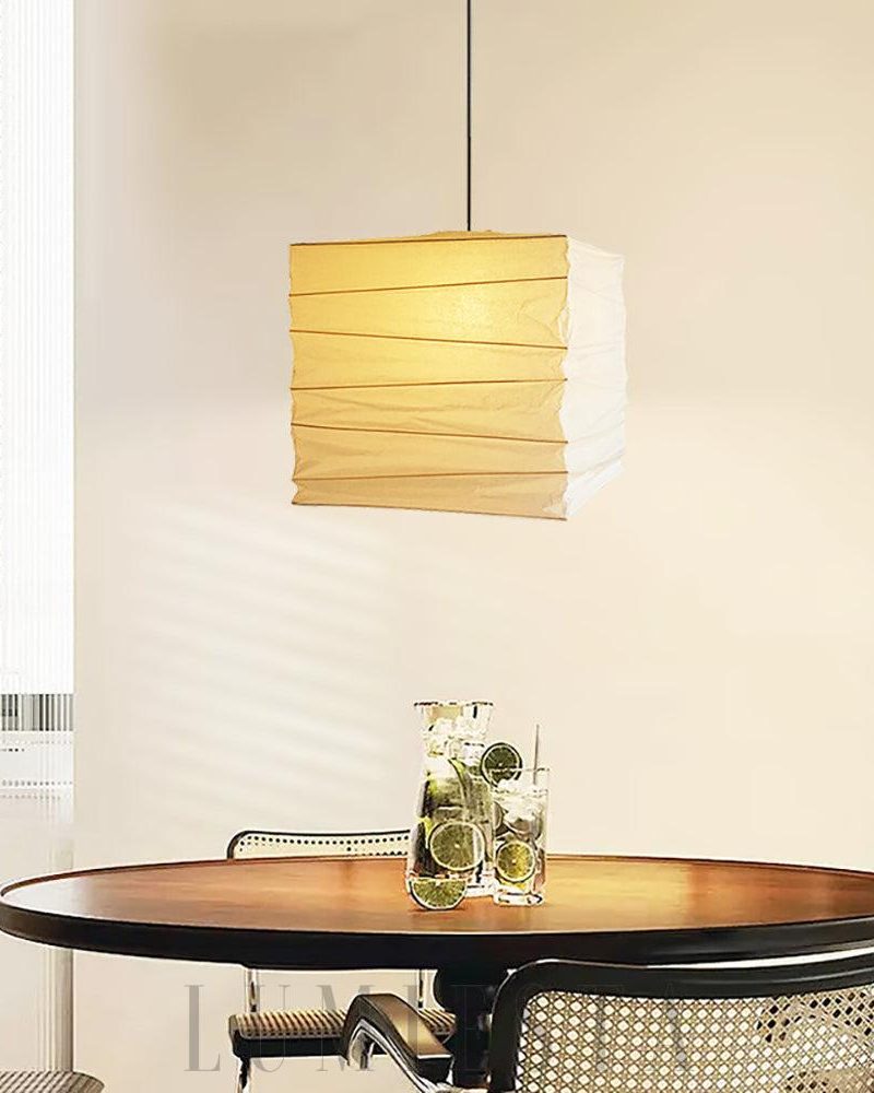 Lampa wisząca Akari 33X 45X w kształcie eleganckiego abażura
