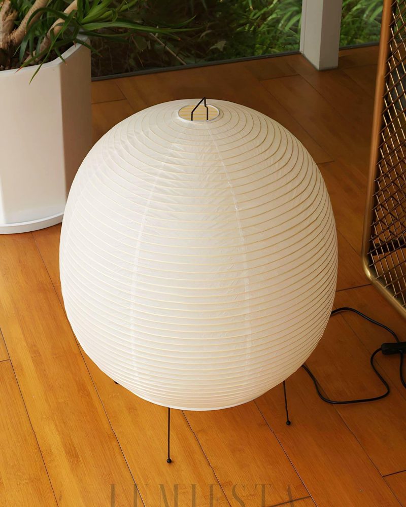 Lampa stołowa Akari Bonn z papieru ryżowego 45cm 60cm