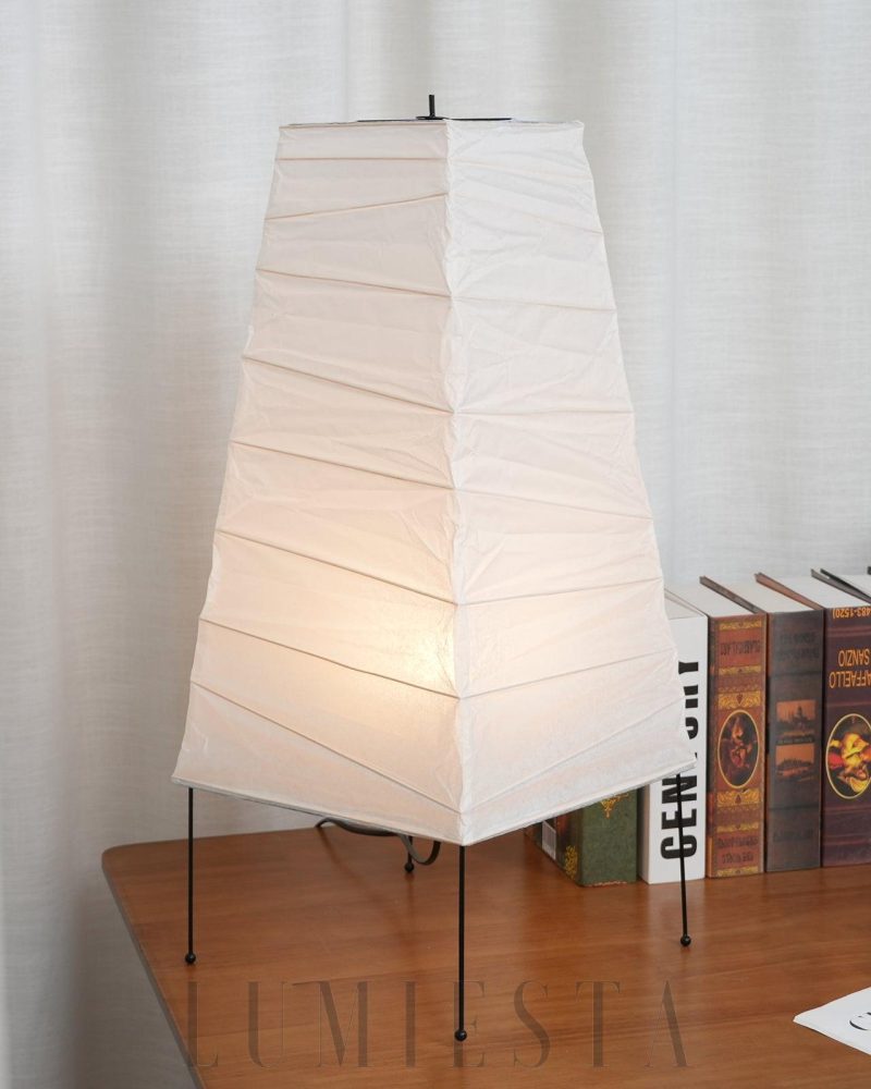 Lampa stołowa Akari 4N w nowoczesnym stylu biała 22cm x 52cm