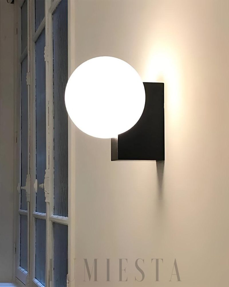 Lampa Ścienna Journey SHY2 Stylowy Design w Kolorze Czarnym