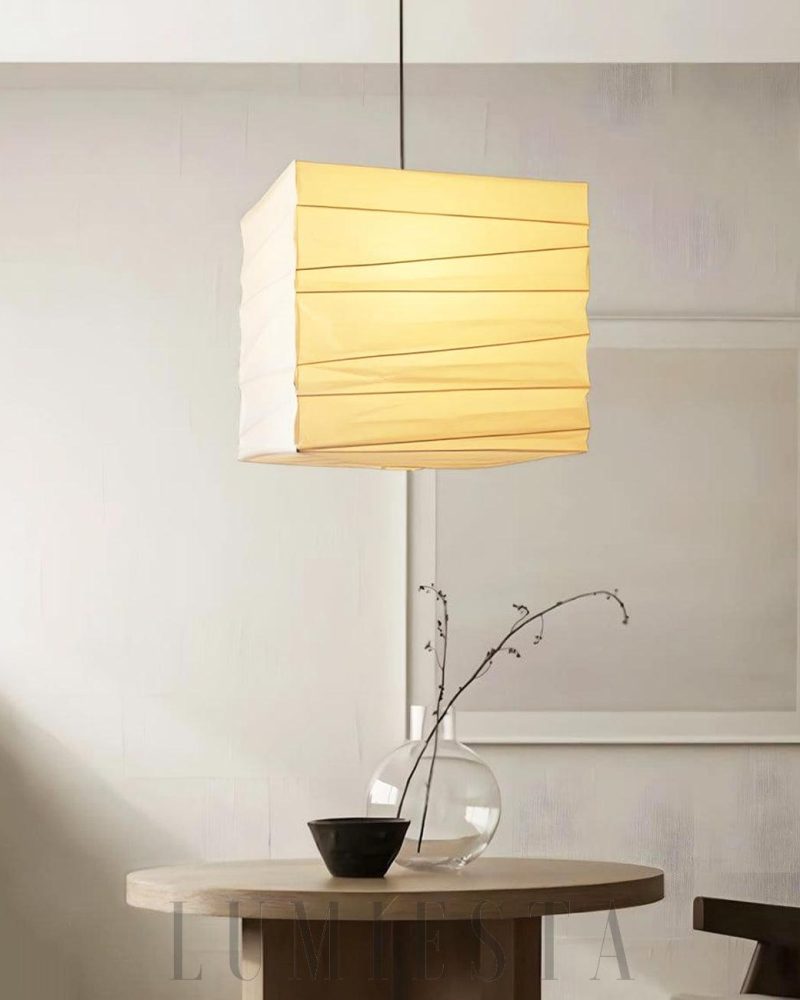 Lampa wisząca Akari 33X 45X w kształcie eleganckiego abażura