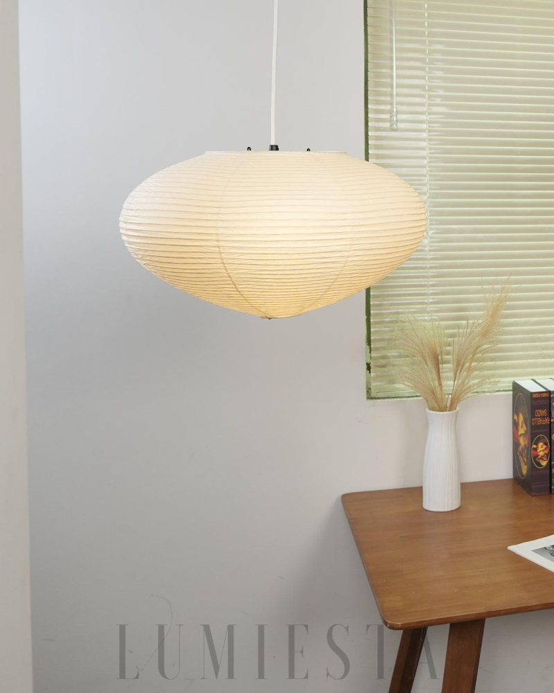 Lampa wisząca Akari 26A biały elegancki design 45cm 65cm 88cm