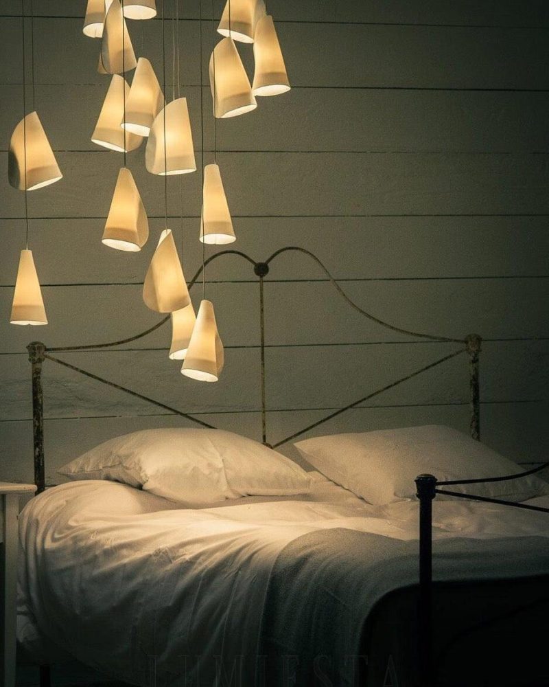 Nowoczesny klaster lamp wiszących Series 21 w białym kolorze