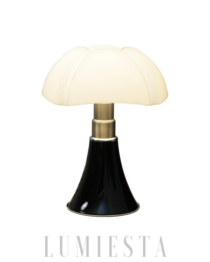 Lampa Stołowa Pipistrello z Akrylu w Kolorze Białym lub Czarnym