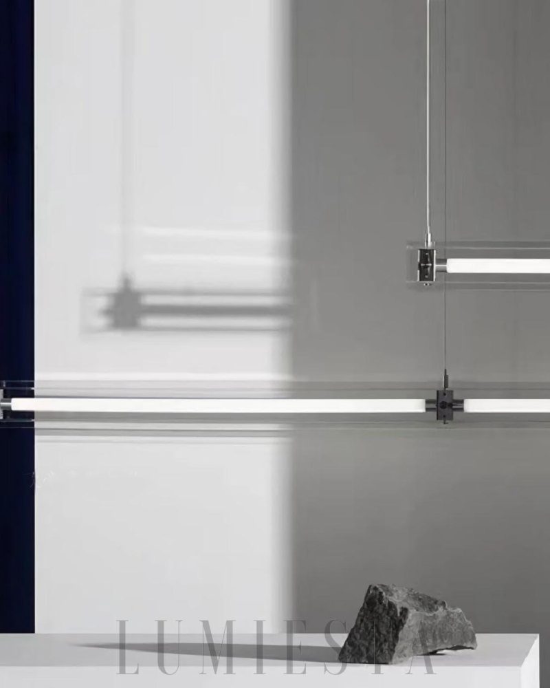 Lampa Wisząca Mazha w Stylu Nowoczesnym Chrom i Przezroczysta