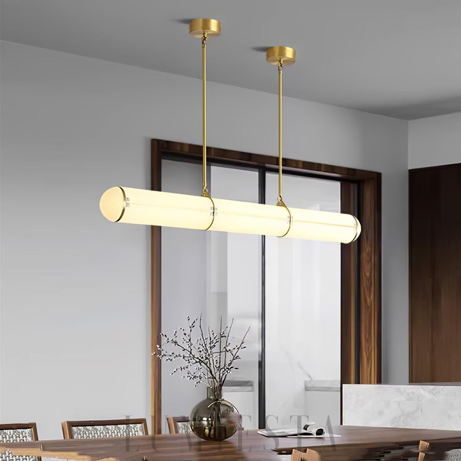 Lampa wisząca Endless w stylu nowoczesnym złota i czarna