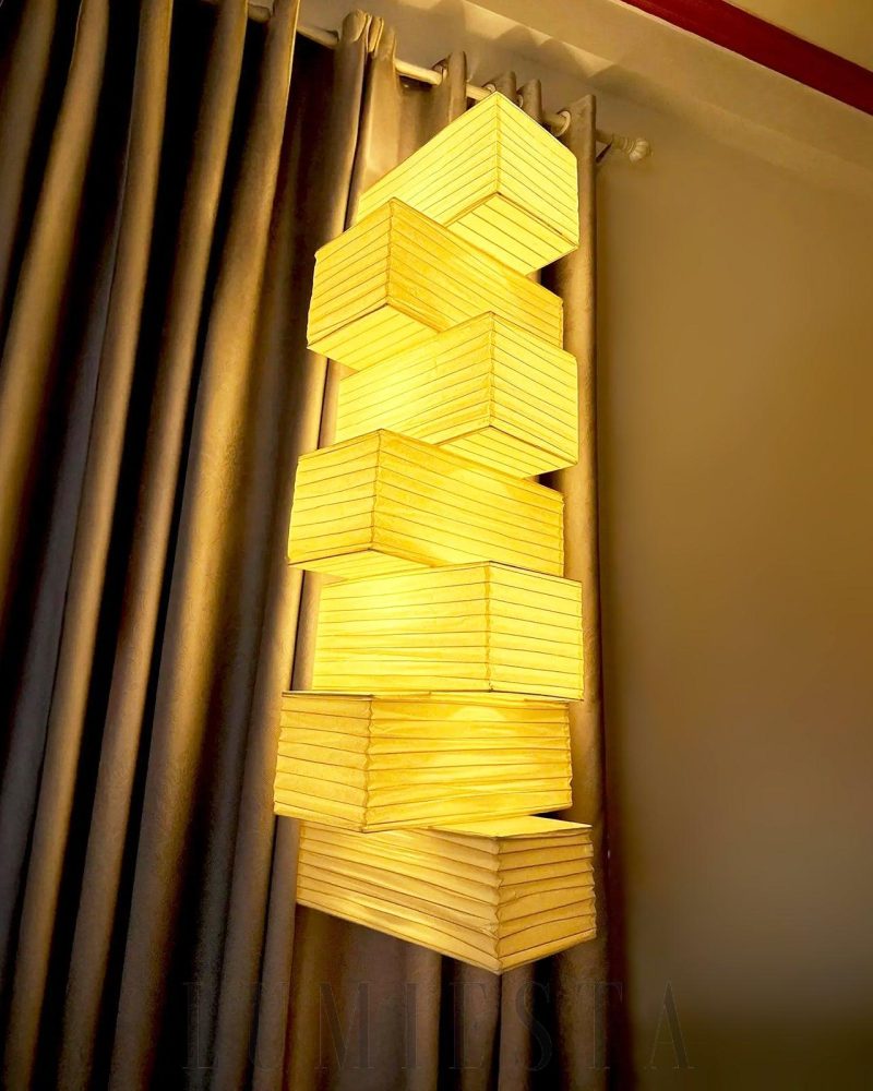 Lampa wisząca Akari 36N w białym kolorze klasyczny design