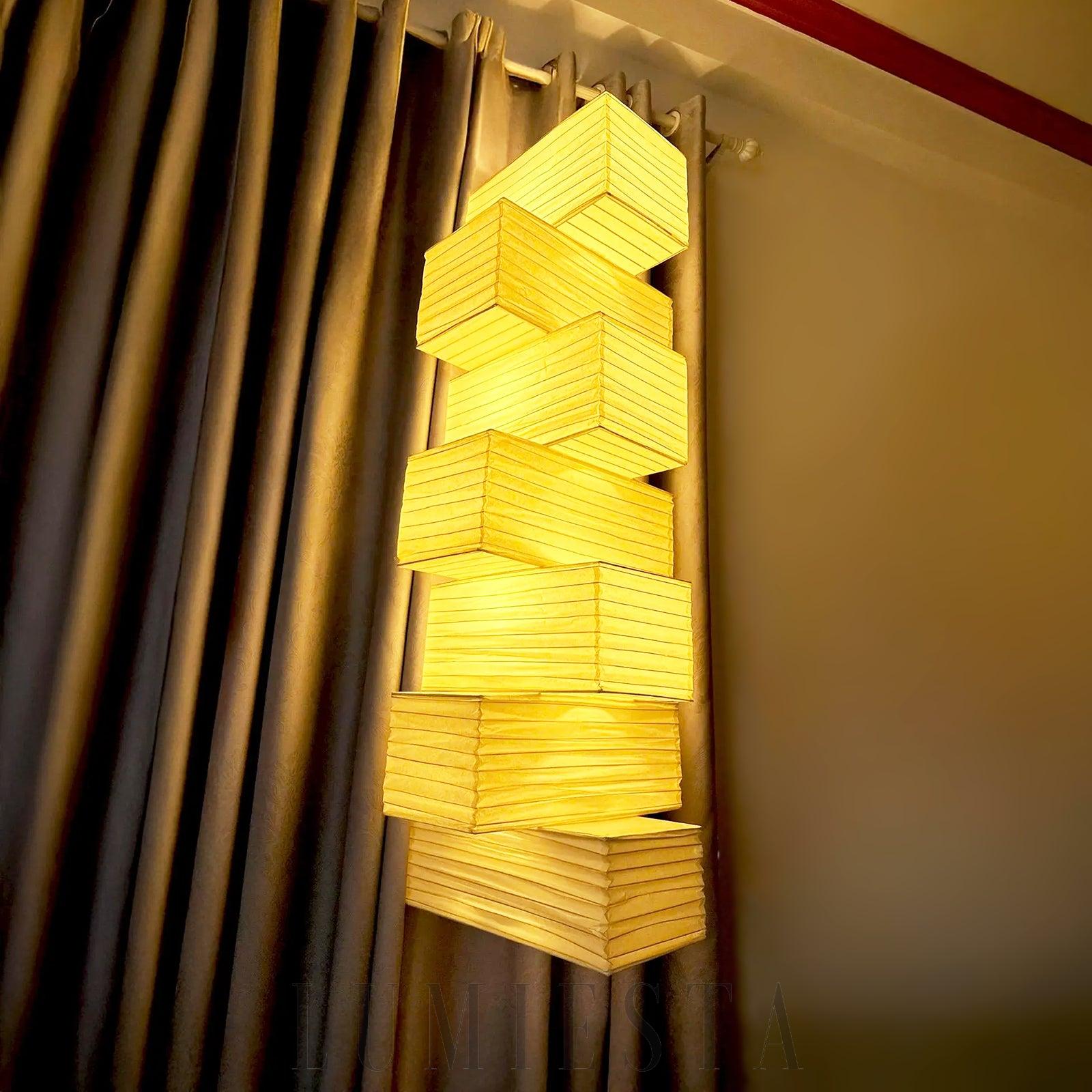Lampa wisząca Akari 36N w białym kolorze klasyczny design