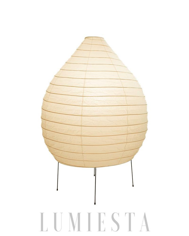 Lampa podłogowa Akari 23N w eleganckim białym stylu