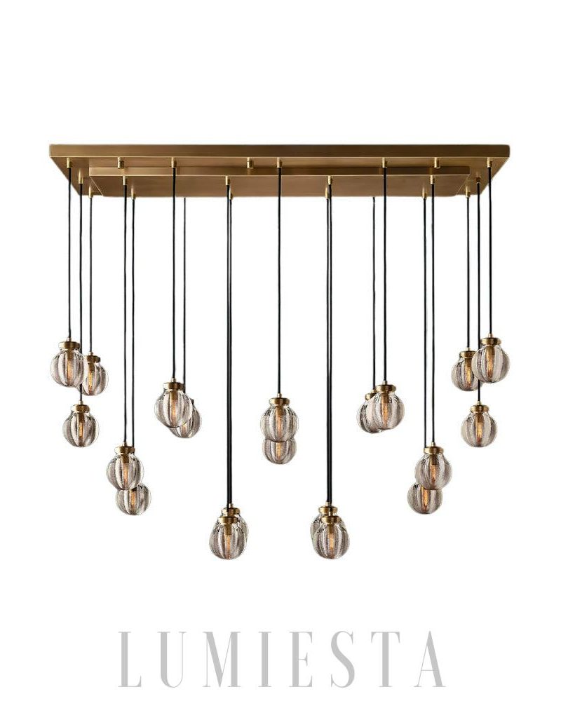 Lampa wisząca Fantasy Pearl Ball w stylu nowoczesnym 54 cale