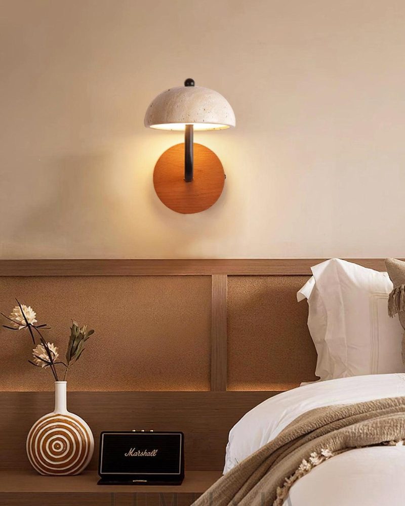 Lampa ścienna Reverse Travertine w stylu nowoczesnym 15cm