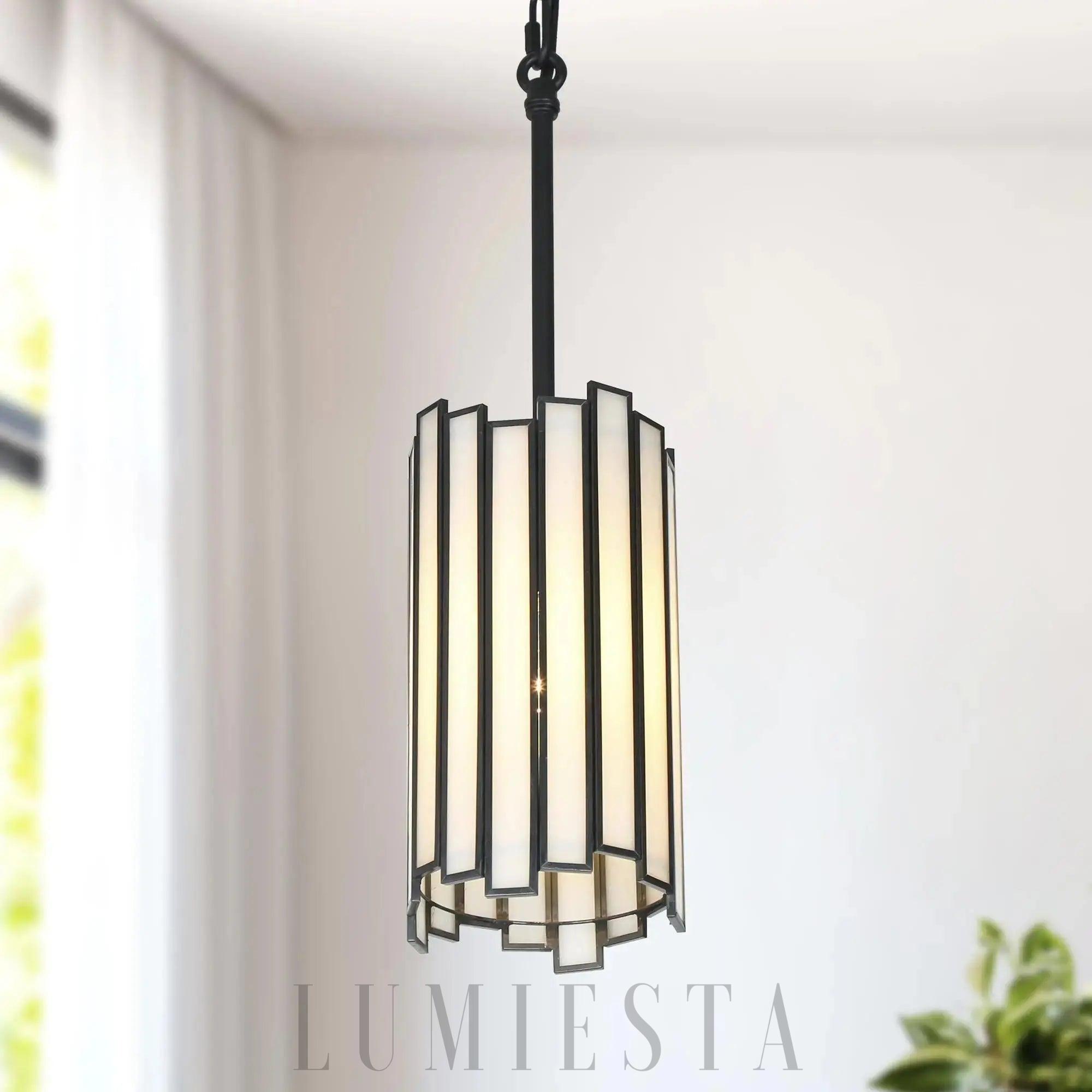 Lampa wisząca Hemaaolay mini stylowa czarna lub złota 11cm