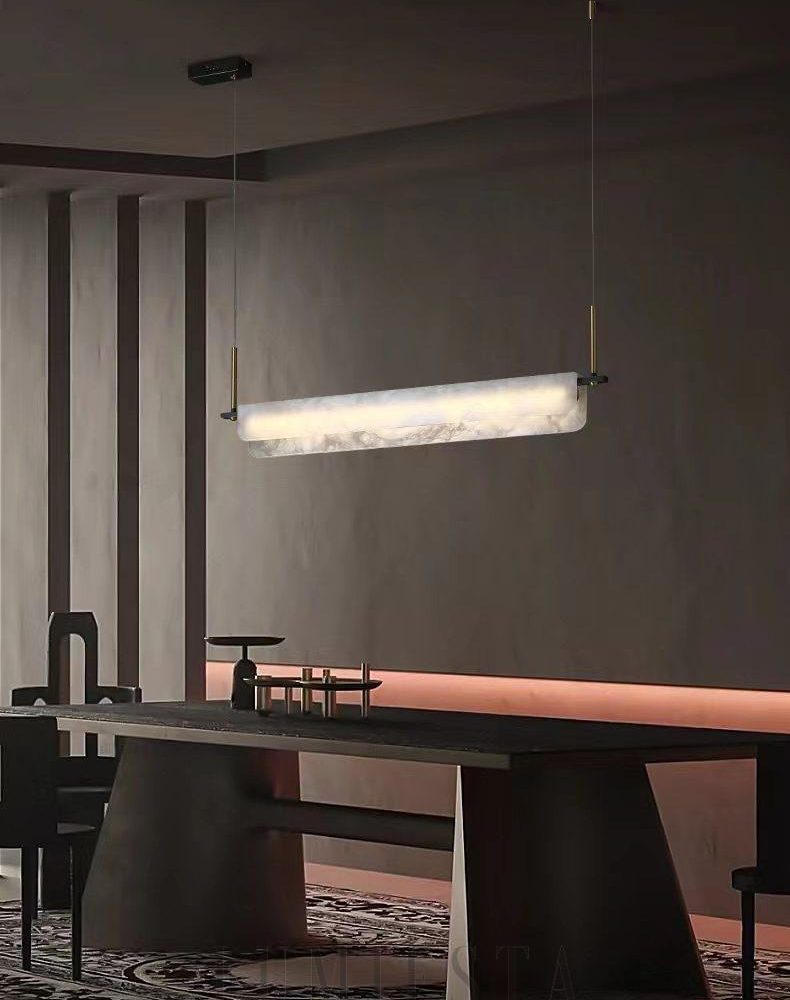 Lampa wisząca Years w stylu marmurowym 100cm lub 120cm