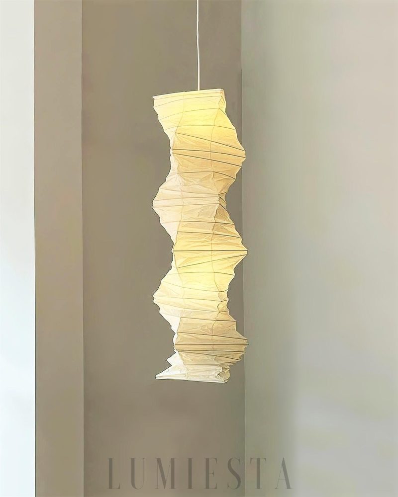 Lampa wisząca Akari 33N w kształcie eleganckiego spirala