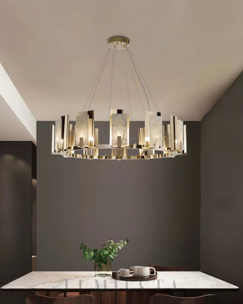 Lumitra - lampa wisząca okrągła w nowoczesnym stylu