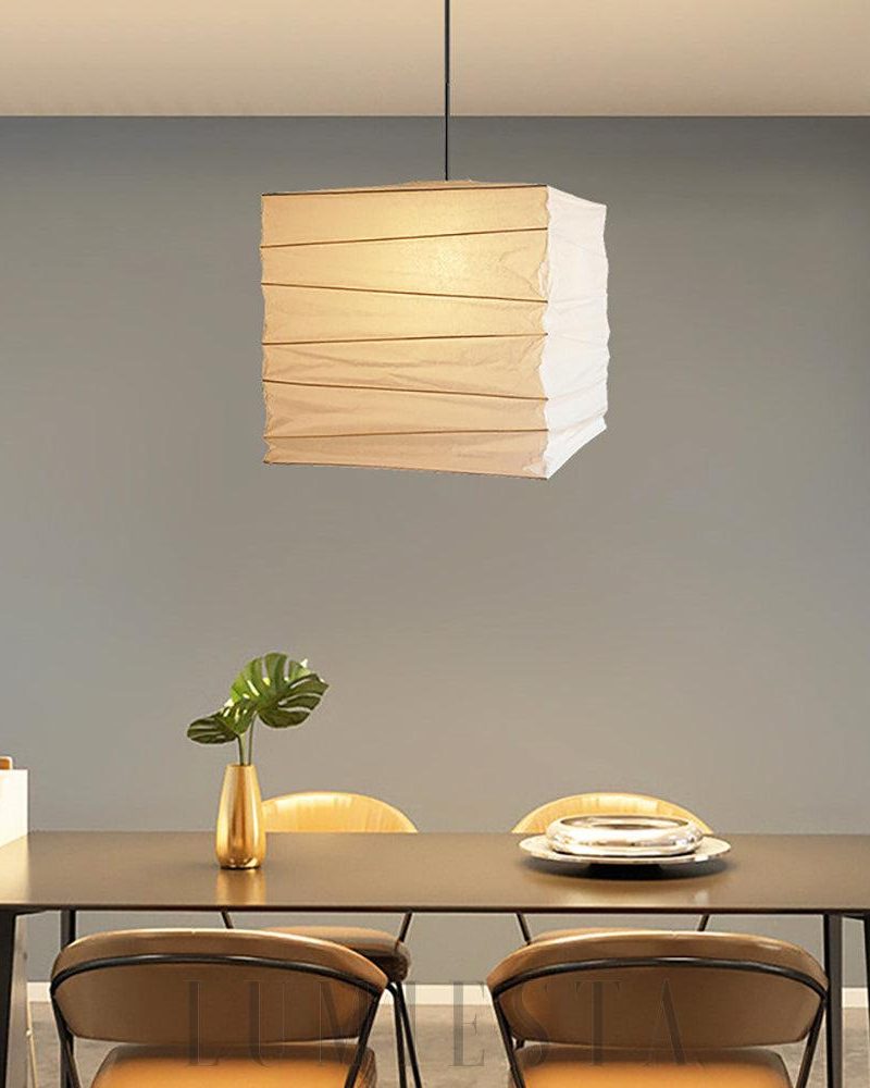 Lampa wisząca Akari 33X 45X w kształcie eleganckiego abażura