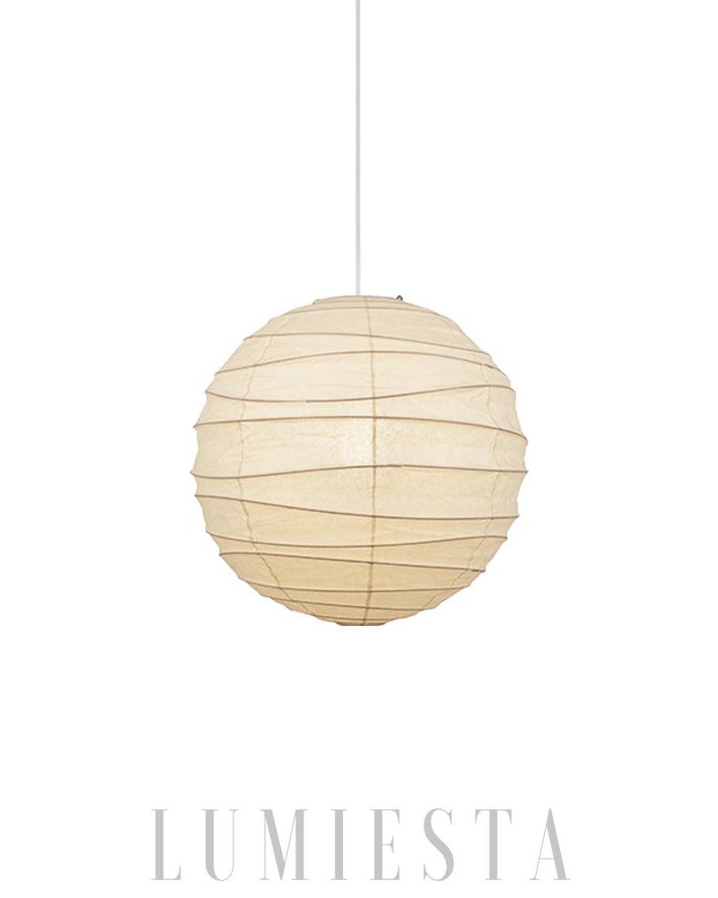 Lampa wisząca Akari 45D o średnicy 45cm w białym kolorze