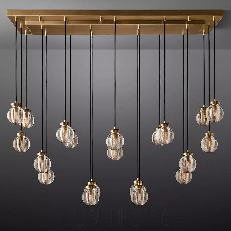 Lampa wisząca Fantasy Pearl Ball w stylu nowoczesnym 54 cale