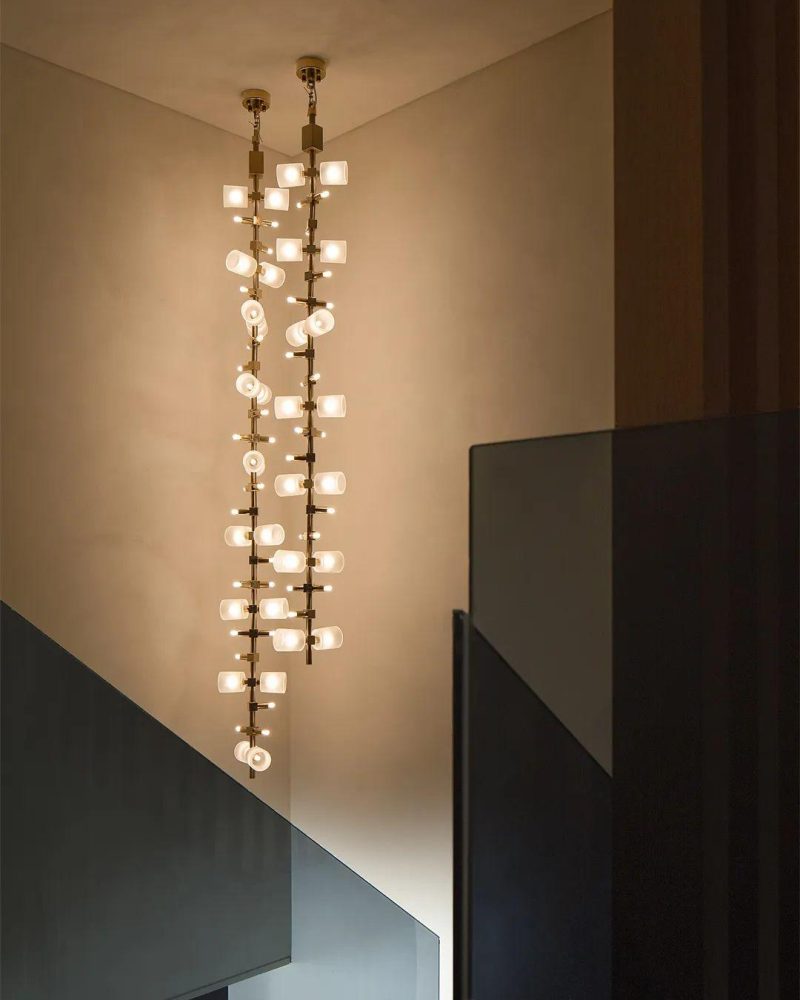 Lampa Wisząca Semper Mia LED Mosiądz 14.3cm Styl Nowoczesny
