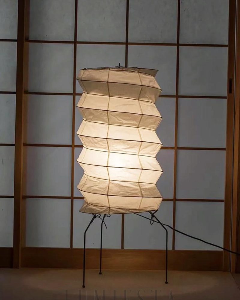 Nowoczesna lampa stołowa Akari UF2-31N o zaokrąglonym kształcie