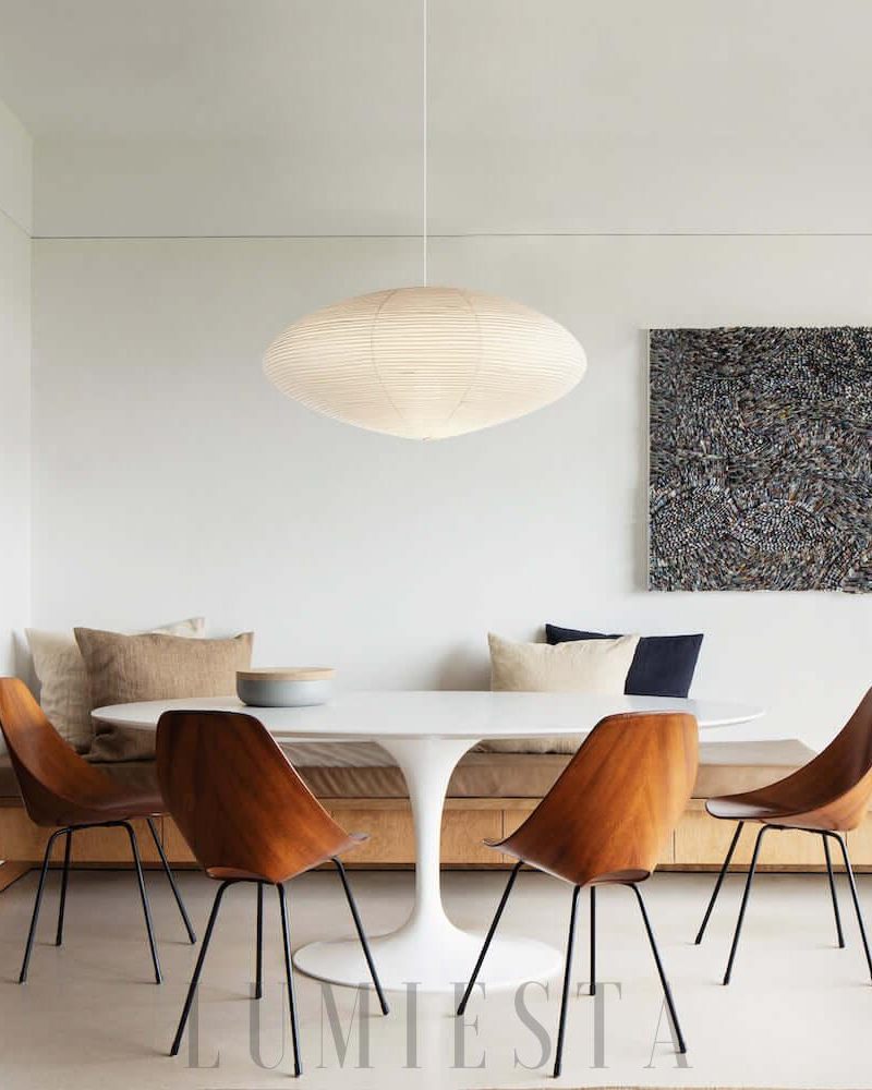 Lampa wisząca Akari 26A biały elegancki design 45cm 65cm 88cm
