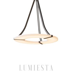 Alabastrina - lampa wisząca w stylu nowoczesnym czarno biała