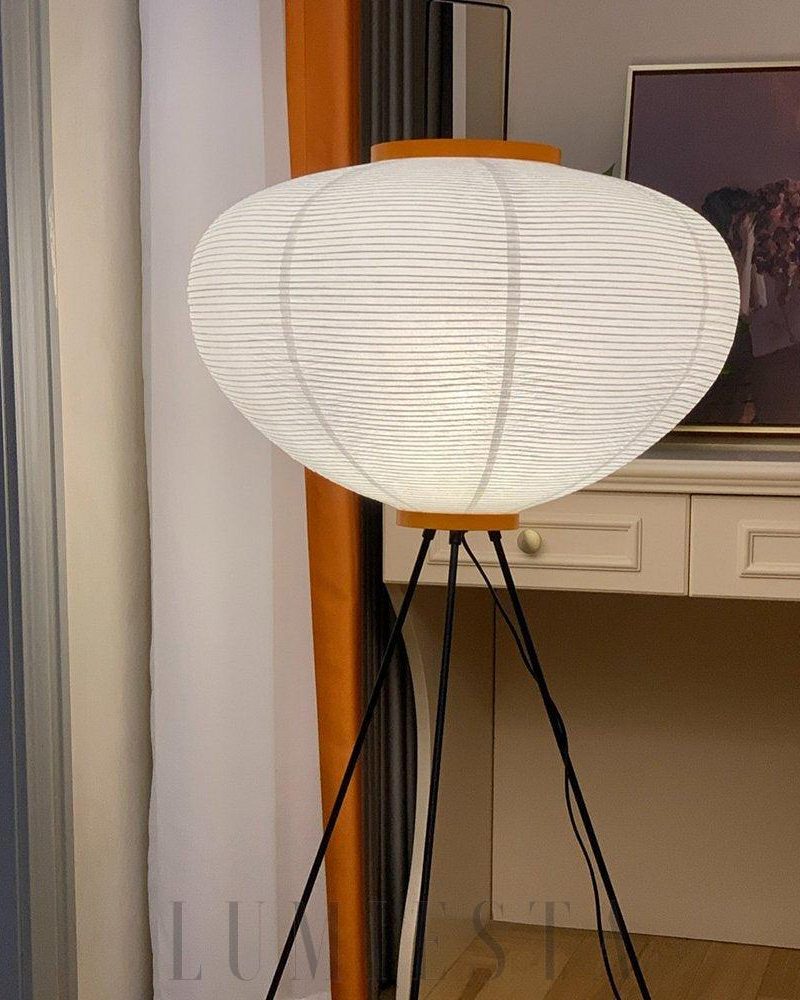 Lampa podłogowa Akari 10A 50cm biały stylowy design