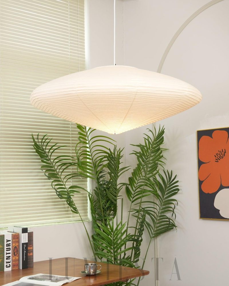 Lampa wisząca Akari 26A biały elegancki design 45cm 65cm 88cm