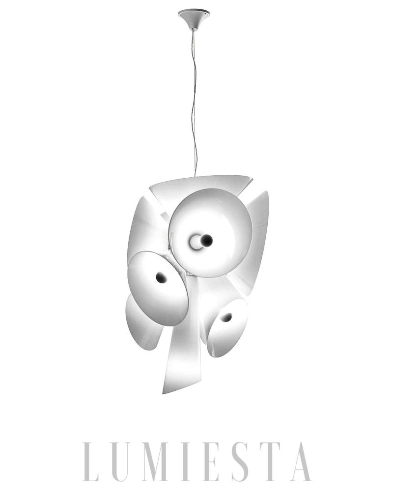 Lampa wisząca Nebula o białym kolorze średnica 70 cm