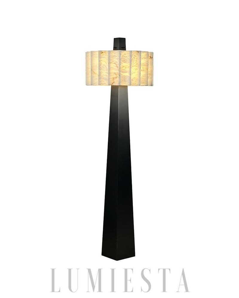 Lampa podłogowa Alabaster Grandeur w nowoczesnym stylu 50cm