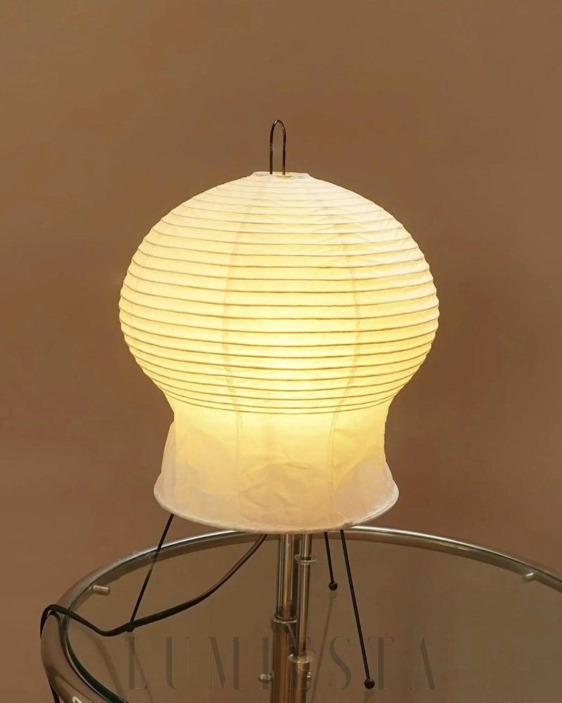 Lampa stołowa Akari 2N w stylu japońskim z papieru washi