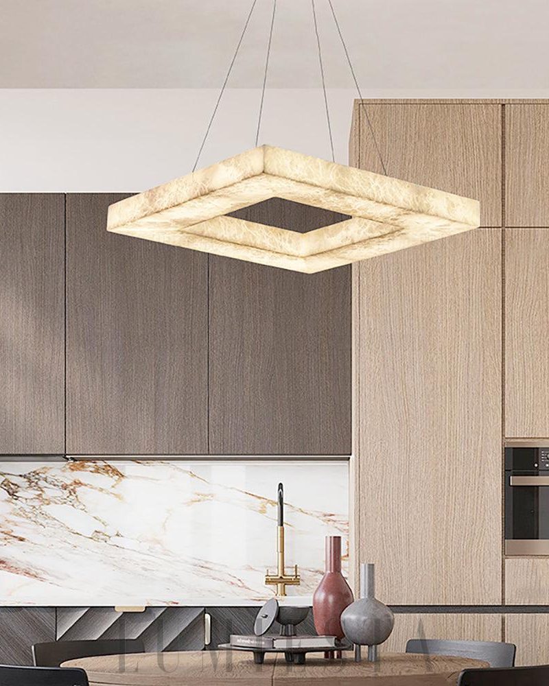 Chander - lampa wisząca w stylu nowoczesnym kwadratowa