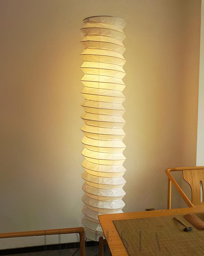 Lampa podłogowa Akari UF4-31N w eleganckim stylu japońskim