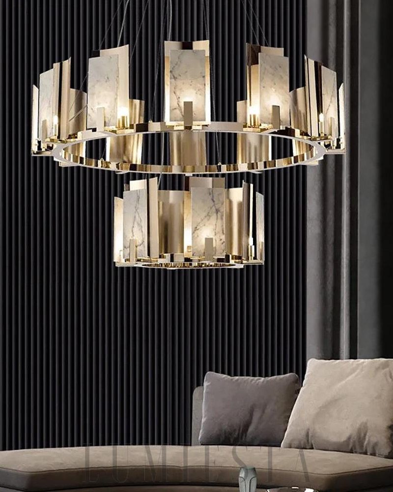 Lumitra - lampa wisząca okrągła w nowoczesnym stylu