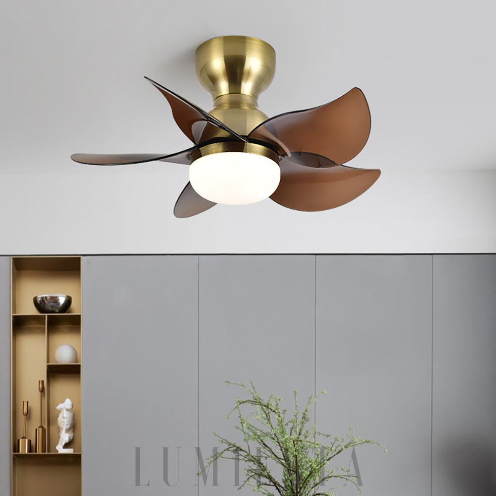 Wentylator sufitowy Remo Nordic z lampą w stylu skandynawskim