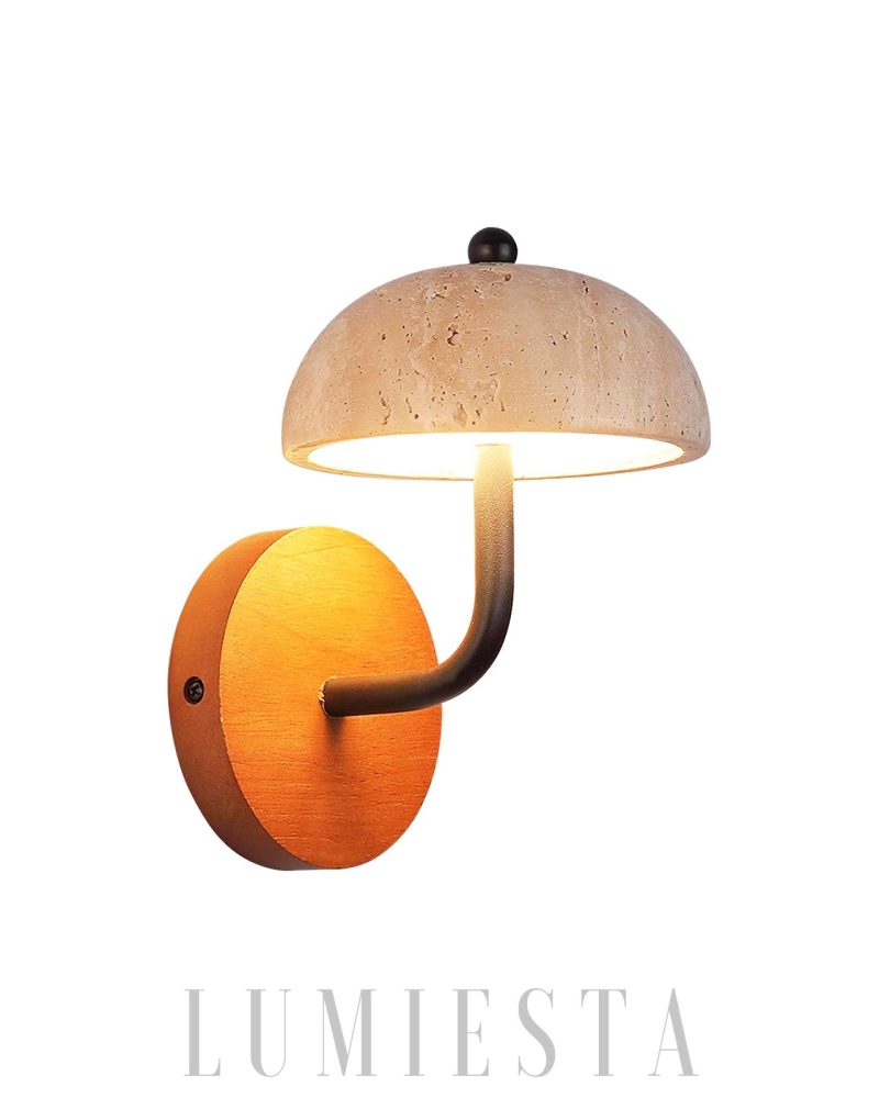 Lampa ścienna Reverse Travertine w stylu nowoczesnym 15cm