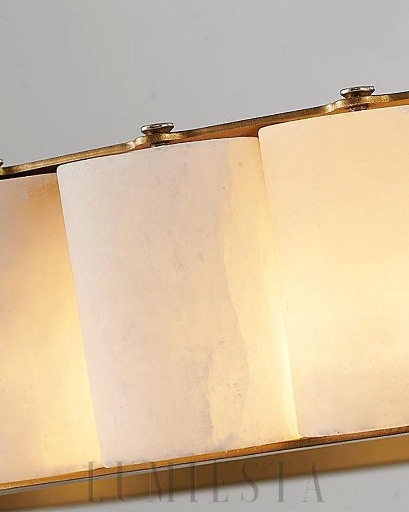 Alba Dorata - lampa wisząca w stylu nowoczesnym z alabastru