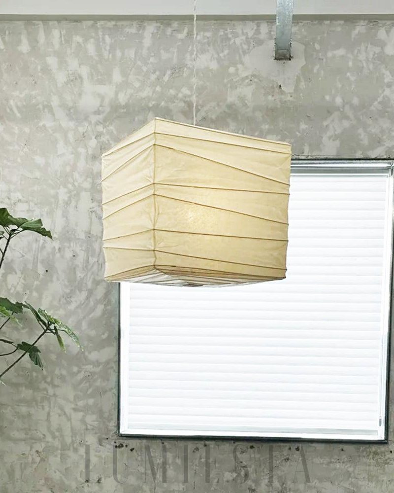Lampa wisząca Akari 33X 45X w kształcie eleganckiego abażura