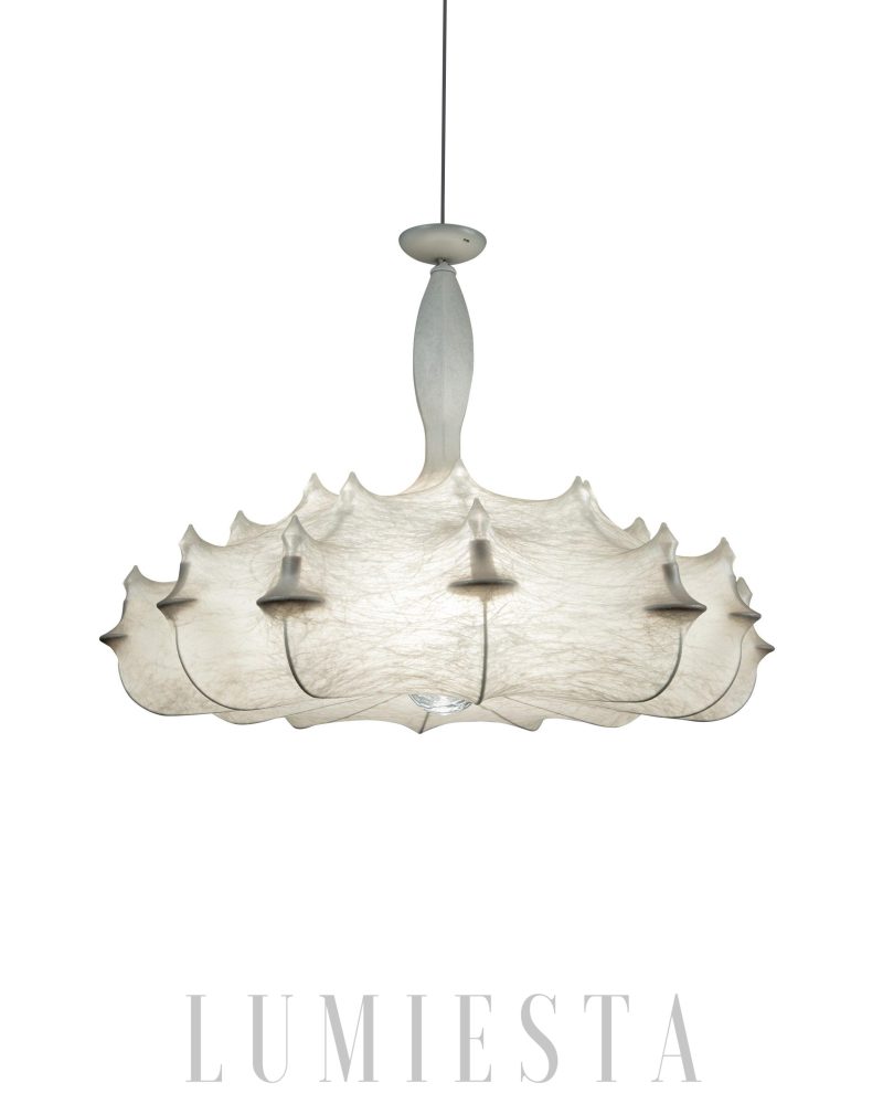 Lampa wisząca Zeppelin w stylu nowoczesnym biały kolor 60cm 80cm 110cm