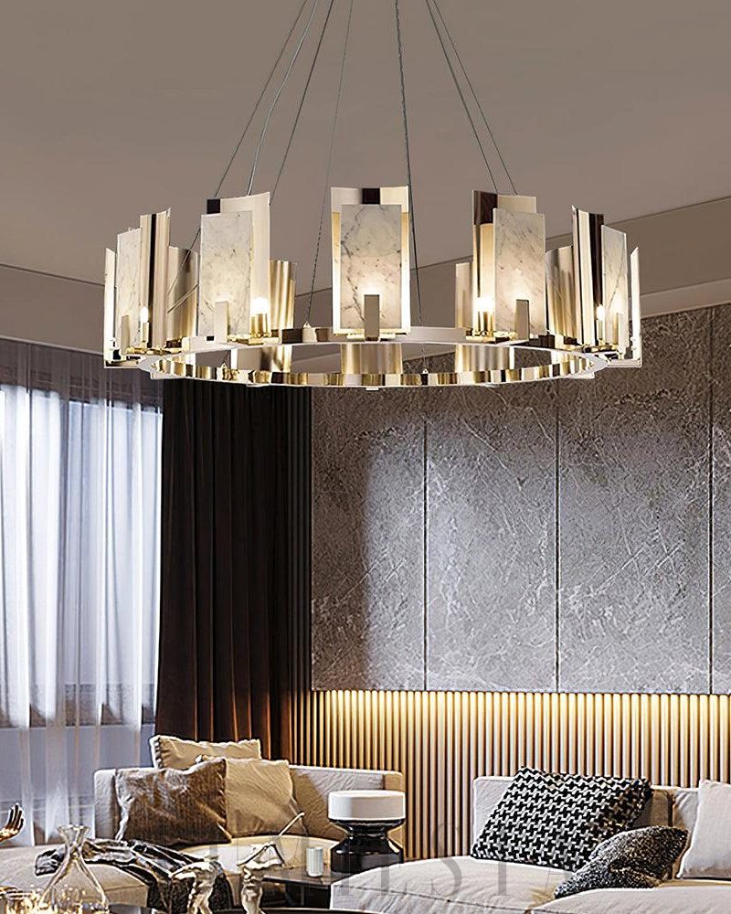 Lumitra - lampa wisząca okrągła w nowoczesnym stylu