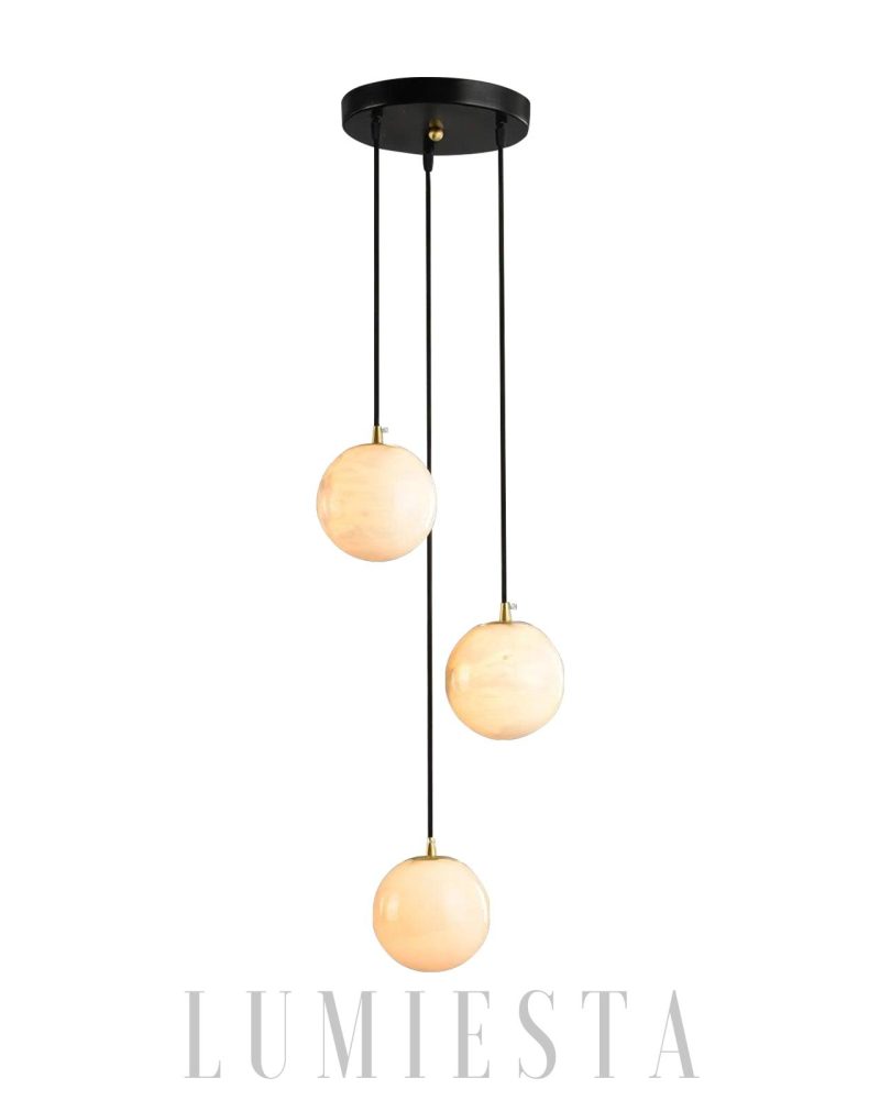 Romeria - lampa wisząca w kształcie kul w stylu nowoczesnym